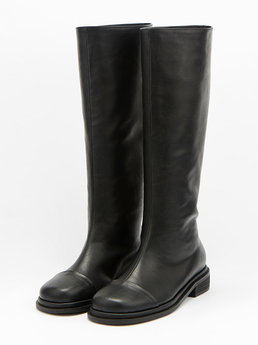 [마마무 문별 착용]Hoof Long Boots (Black)
